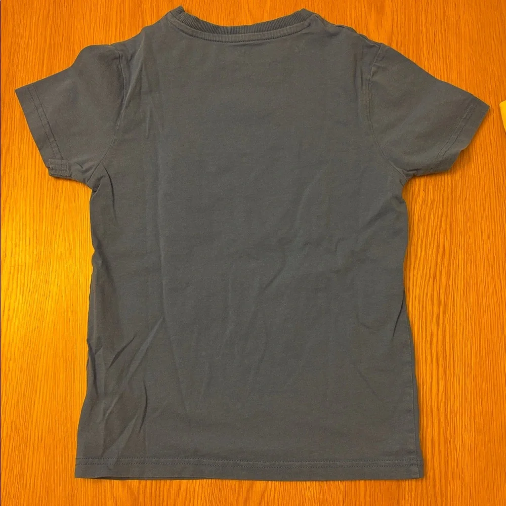 Kids Graphic T-Shirt Set - Blue, Yellow, White - size 7-8 years